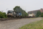 23K racing westward behind NS 9398 & 8465