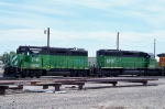 BNSF 2740 and 6815