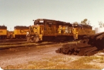 CO 3025 & 4176 moving along the shop tracks