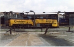 CO 5092 pulling 7553 and another SD40 out of the roundhouse