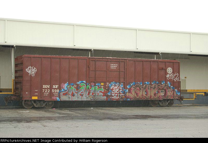 Burlington Northern Santa Fe Railway (BNSF) Box Car No. 722598