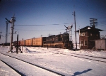 SB C&O fght @ "VR" Tower circa 1967 Walbrid