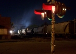 MNA Local Meeting a Northbound UP Empty Coal Train