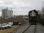 NS 3278 waiting on the north end of The Pilgrim's Pride yard