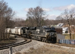 NS 7548 & 2651 lead V92's "Grain Parade" through town