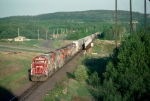 Northbound DW&P freight