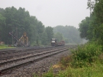 NS 5323 with ballast train