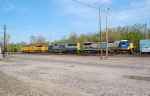 UP 7678, CSX 8720, & CSX 7590