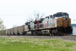 KCS 4577 leading north bound empty coal train