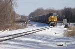 CSX power on CN rail