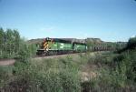 1341-02 BN taconite train action