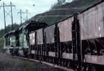 1341-04 BN taconite train action