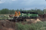 1341-24 BN taconite train action