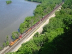 Southbound Taconite train