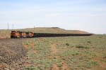 BNSF U-LAURBE0-13T - Loaded Coke train