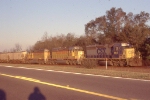 CSX K869 phosphate train from Mulberry to Texas