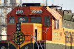 BNSF 2853 West Cab-Shot