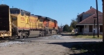 Q681 passes old passenger depot