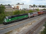 BN SD60M # 8110 on the B&OCT taken off the GT 59th st bridge