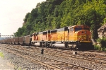 Eastbound coal train