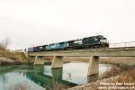 NS train crossing Welland River