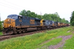 CSX 5250 Q438-08 (7 locomotives, 4 UP)