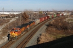 BNSF 4838 on CSX Q393-27