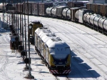 090105008 Northstar MNRX 505-503-504-502 coupled together at BNSF Northtown Yard's caboose track