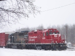 Canadian Pacific 8244 and 4650