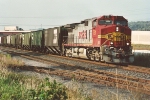 Eastbound grain train