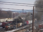 Canadian Pacific 4653 smoking