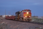 Warbonnet at sunset