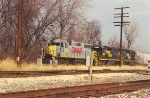 Southbound manifest passes Lennox Tower