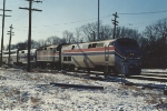 Northbound "Texas Eagle" closes in on destination