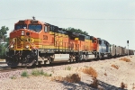 Westbound empties enter yard