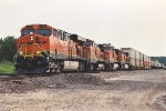 Eastbound stack train