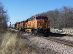 Lots of Power on a Manifest Train to Chicago