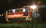 INRD 2543 with the Christmas lights on