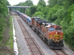 BNSF 4778 & 4791 supply the rear end DPU help