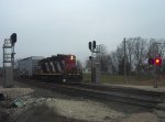 CN 4100 approaches Lost Arrow Road just south of CP Valley