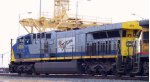 CSX 699 sits at the fuel racks 