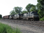 36J makes its way east towards Elkhart