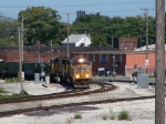 UP 4935 Leading a WB ballast train