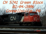 CN 5741 SD75I 2/4/2006