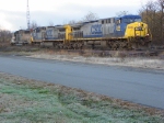 Power pulling Ringling Bros. train