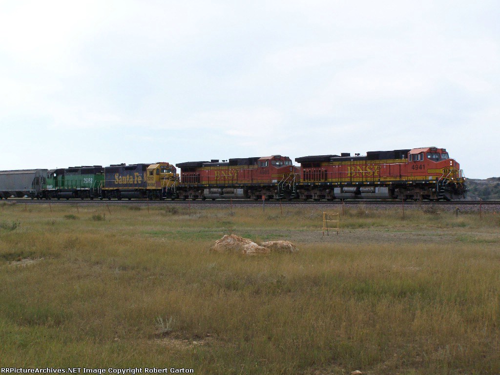 Eastbound Manifest Train Waits for a Clear Signal