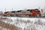 BNSF 8282 on CSX Q393-10