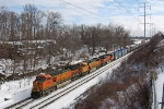 BNSF 4443 on CSX Q393-02