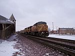 Passing the depot