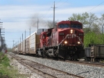 CP 8559 & 6055 leads X500-16 east with 18 cars